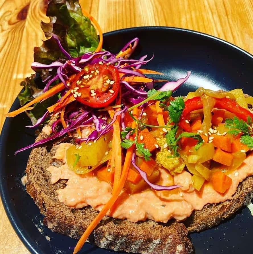 Classic Italian Bruschetta plated by Chef Rajpal Singh Ranghar